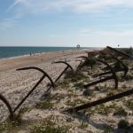 Reposio de areias e conservao do cemitrio das ncoras na Praia do Barril