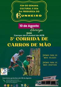 5 Corrida de Carros de Mo domingo 10 de agosto pelas 16h 