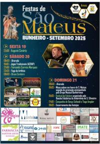 19 a 21 de setembro - Bunheiro com Festa de So Mateus