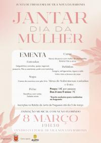 Jantar do Dia da Mulher 2026