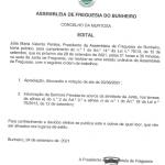 ORDEM de TRABALHOS - ASSEMBLEIA FREGUESIA 28-09-2021