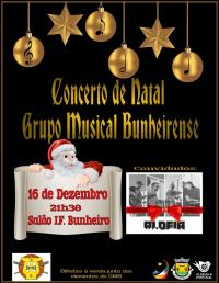  Concerto de Natal do GMB, 6ª feira 16 dezembro pelas 21h30