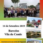 Passeio Snior 2019 a Barcelos e Vila do Conde -Sb. 14 setembro