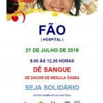 D SANGUE - Seja Solidrio - Dia 21 de Julho