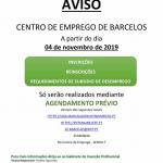 Centro de Emprego de Barcelos - Agendamento prvio 
