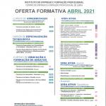 IEFP - Oferta Formativa - Abril 2021