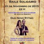 Baile Solidrio - 21 Novembro de 2015 - VAMOS AJUDAR O ' PAULINHO '