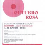 CAMINHADA OUTUBRO ROSA - 14/OUTUBRO - JARDIM DA LIBERDADE