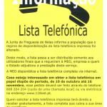 LISTA TELEFNICA - INFORMAO